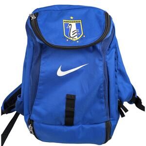 Nike Club Team Swoosh Backpack with the logo for the Pateadores Soccer Club
